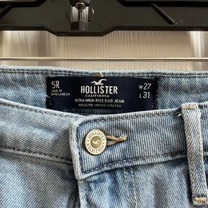 Girls Hollister jeans.